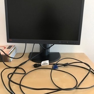 【本日夜可能な方】☆ lenovo thinkvisionモニタ...