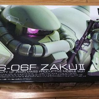 開封済 未組立て 手パーツ無し ガンプラ ザクⅡ RG1/144