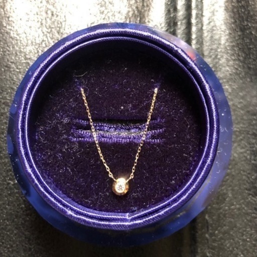 【美品】ヴァンドーム青山 K10 ダイヤ ネックレス 2016クリスマス限定