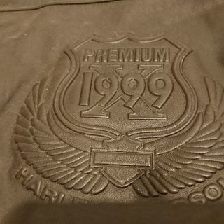 ハーレーの革ジャン革ズボンセット