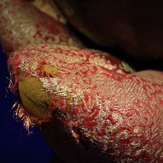 別製昇雲 特大おりん 槌目 りん 布団 大 棒