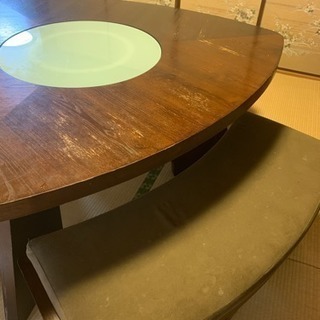 #ダイニングセット#回転テーブル#引き取りに来てくれる方限定の画像