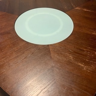#ダイニングセット#回転テーブル#引き取りに来てくれる方限定の画像