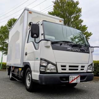 成約から車検1年付けます！ISUZU エルフ 箱バン LPGトラック 燃料安い 経費削減の画像