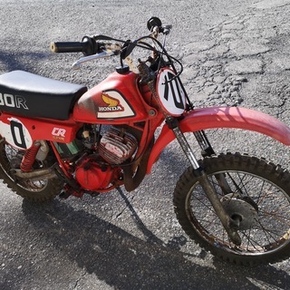 ホンダ CR80R　HE02　部品取り　レストアベース　 レーサー　ビンテージモトクロスの画像