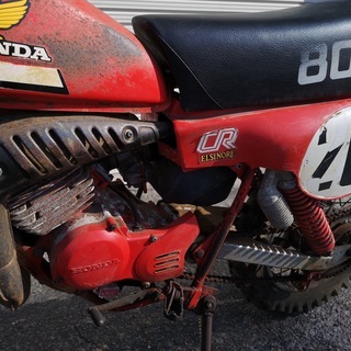 ホンダ CR80R　HE02　部品取り　レストアベース　 レーサー　ビンテージモトクロスの画像
