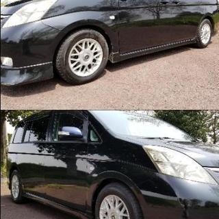 車検満タン33/4☆ブラック☆上級プラタナ☆純HDDナビDVDパワ-スライド/キ-レスキ-２個/HID/本革巻きステ-/キ-フリ-システムAW/アエロ８人乗の画像