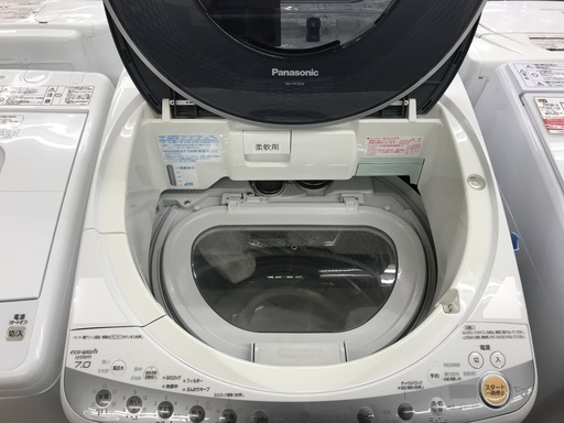 縦型洗濯乾燥機　Panasonic　NA-FR70S3　7kg　2011年製