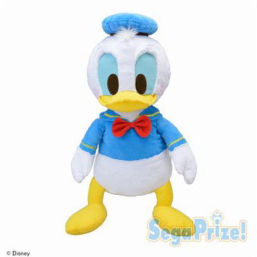 ドナルドダック ギガジャンボ赤いほっぺのぬいぐるみ