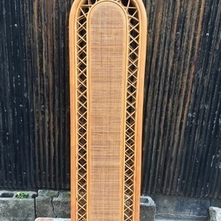 ラタン衝立 3連タイプ　＃家具