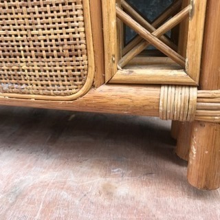 ラタン衝立 3連タイプ　＃家具の画像