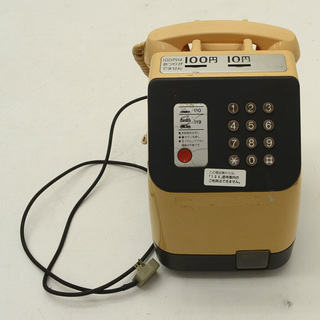 公衆電話　ジャンク品　ピンク電話の画像