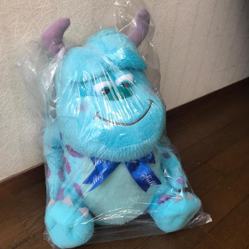 サリー　赤いほっぺ　ギガジャンボリボンぬいぐるみ