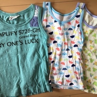 100サイズ 肌着、タンクトップ