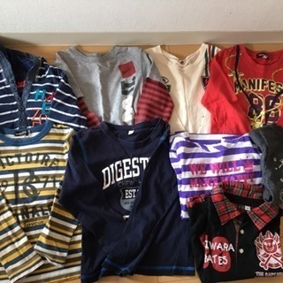 《取引中》男児服110サイズ （半袖、長袖など）の画像