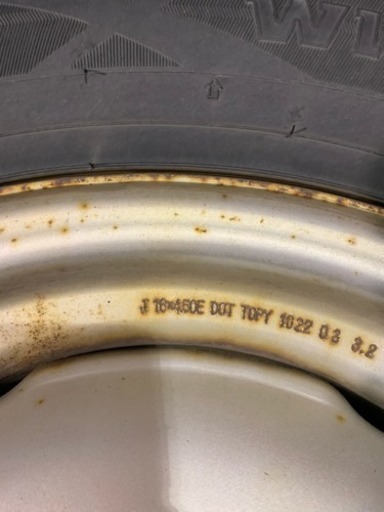 ジムニー SJ10純正 ホイール スチールホイール 中古