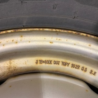 ジムニー SJ10純正 ホイール スチールホイール 中古