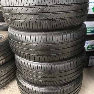 ほぼ新品状態、155/55/14 軽自動車用、タイヤと交換全てコミコミ