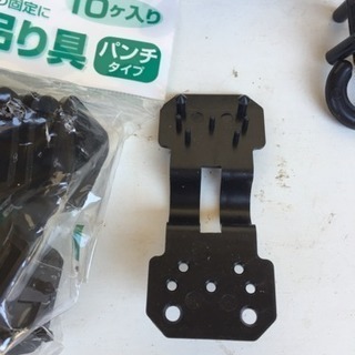 ガードネット、グリーンネットなどの吊りと設置具