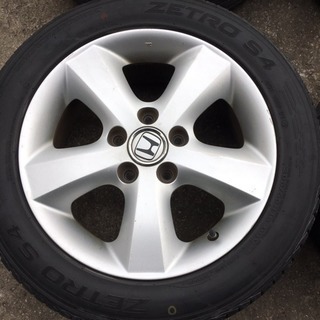 ホンダ エディックス純正16インチホイール タイヤセットの画像