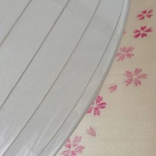 和紙で出来た電気カバーの画像