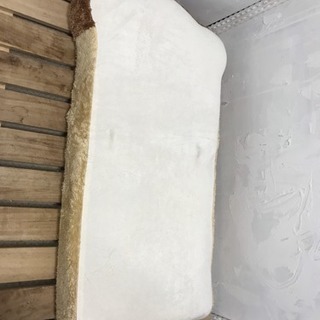 ニトリ 食パン型リクライニング座椅子 カバー付き　＃家具の画像