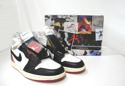 新品未使用 NIKE/ナイキ BV1300-106 AIR JORDAN 1 RETRO HI NRG/UN UNION ジョーダン ユニオン US9.5 27.5センチ 札幌市 白石区 東札幌