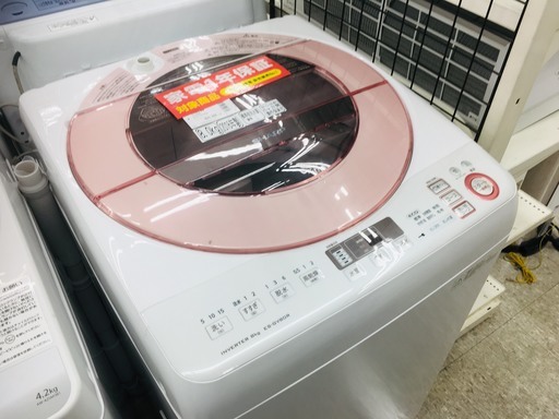 SHARP　全自動洗濯機　ES-GV80R