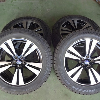 225/55R17 BS REVO GZ スバル インプレッサXV純正アルミ付き