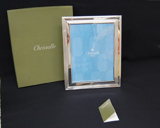 保管品 Christofle/クリストフル フォトフレーム 写真立て 幅24×高30cm  ☆ PayPay(ペイペイ)決済可能 ☆ 札幌市 清田区 平岡
