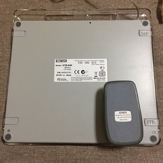 ペンタブレット A5サイズ WACOM CTE-640(Silver) の画像