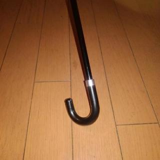 傘　白に黒のハートがかわいいの画像