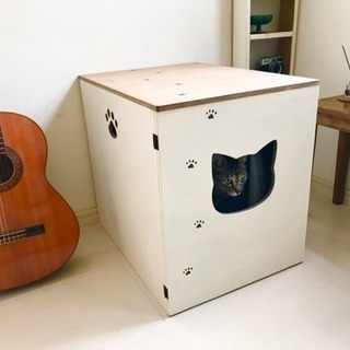 新品 現品限り♪ 猫トイレカバー ハンドメイド