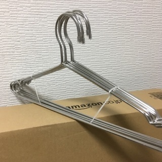 未使用ハンガー10本の画像
