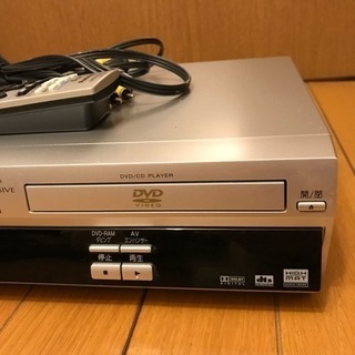 【VHS&DVDデッキ】パナソニック NV-VP33 3000円の画像