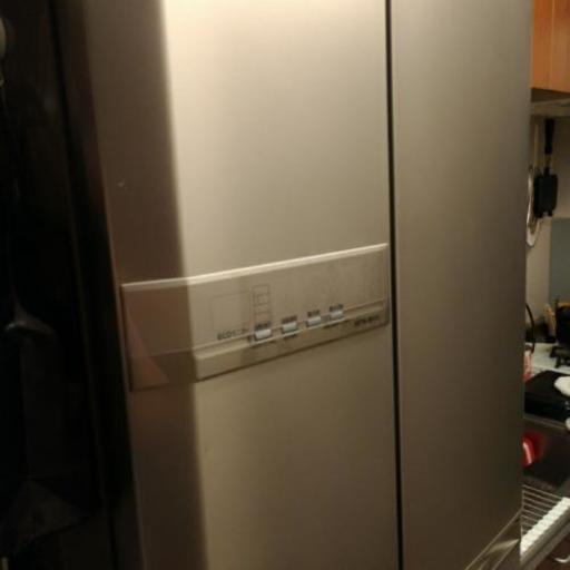 メタリックブラウン445L6ドア冷凍冷蔵庫