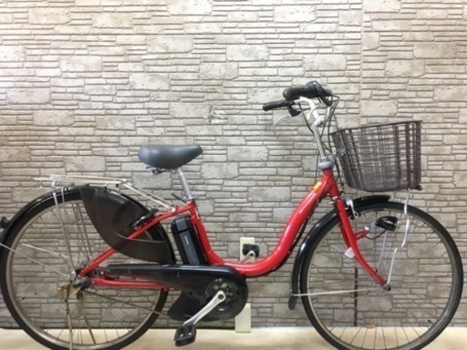 新生活応援SALE 東京23区配達無料  新基準  ヤマハ パスナチュラ  6Ah リチウム 電動自転車 中古 26