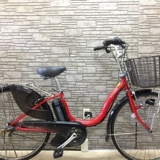 新生活応援SALE 東京23区配達無料  新基準  ヤマハ パスナチュラ  6Ah リチウム 電動自転車 中古 26