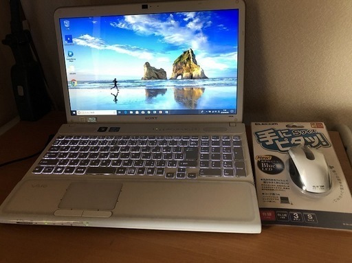 中古美品　SONY VAIO VPCCB39FJ Core i5 新品SSD512GB メモリ8GB