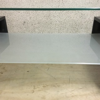 ガラステーブル ローテーブル 座卓 インテリア おしゃれ 幅120cm×奥行60cm×高さ42cm の画像