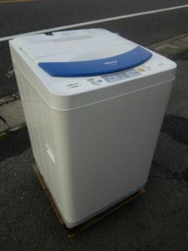 中古  2008年製  洗濯機  4.5kg   幅56.2  奥行55.6  高さ89  （ｃｍ） National\n
