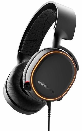 SteelSeries Arctis 5 Black 2019 Edition　ヘッドセット　ヘッドホン　マイク