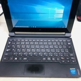 LENOVO PC 10インチ　タッチパネル機能付き Lenovo 10.1インチタッチパネルノートpc SSD120GB搭載 コンパクトpc