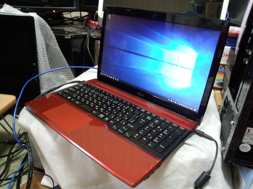 ノートパソコン 富士通 AH40/S Windows10 64Bit メモリ4GB SSD120GB