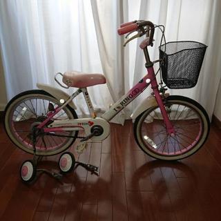 子供自転車18インチ  補助輪有り