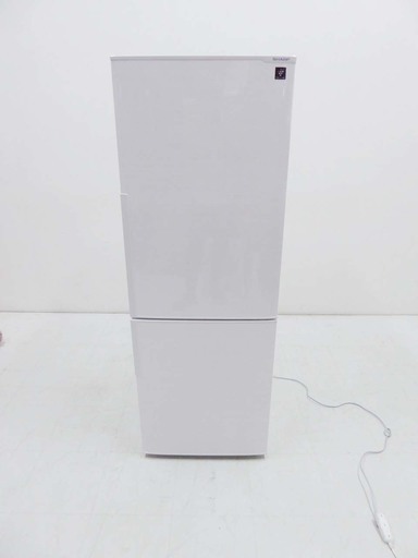 動作保証 超美品 SHARP シャープ プラズマクラスター搭載 冷蔵庫 270L SJ-PD27D-W 2018年製