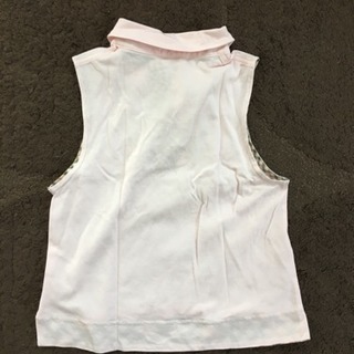 未使用に近い。130 DAKS ノースリーブポロシャツの画像