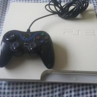 PS3本体とコントローラ(一部破損あり)