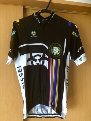 PISSEI製 自転車用ジャージ メンズMサイズ レーシングフィット