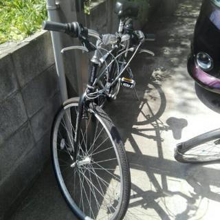 自転車　クロスバイクの画像